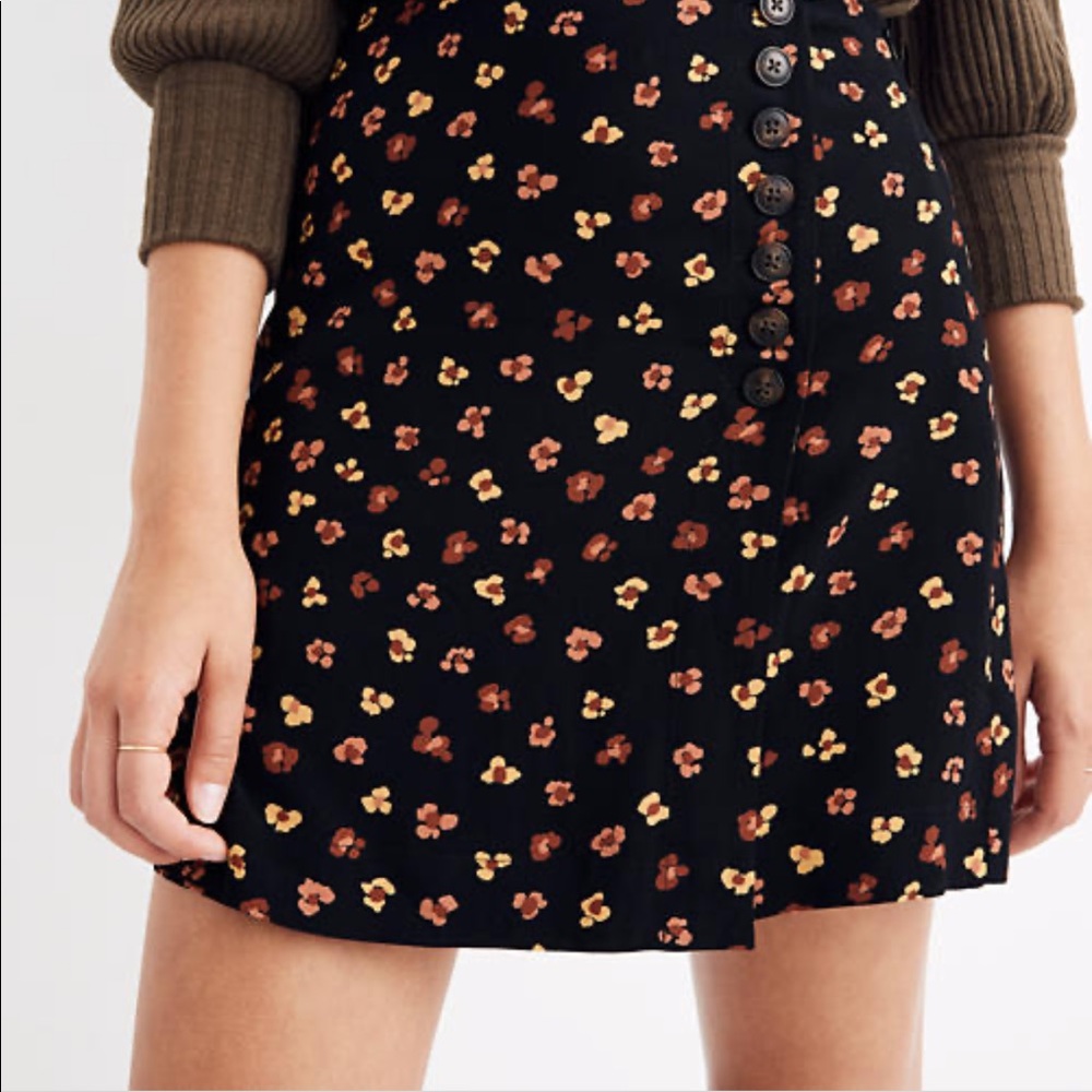 Madewell Floral Skirt - Sz 4